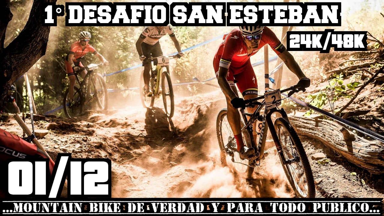 1ra edicion del desafio San Esteban de Mountain Bike